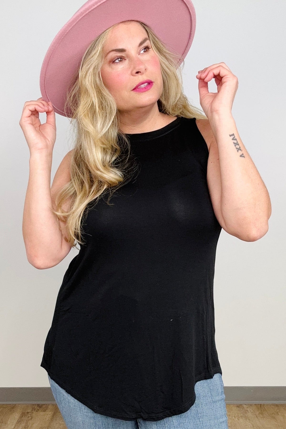 Door Buster Sleeveless Hi-Low Top - Multiple Colors