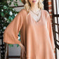Jade By Jane Dressy V-Neck Overlap Top