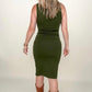 Zenana Cotton Midi Tank Dress - Multiple colors