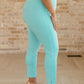 Magic Ankle Crop Skinny Pants in Aqua