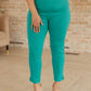 Magic Ankle Crop Skinny Pants in Kelly Green