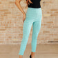 Magic Ankle Crop Skinny Pants in Aqua