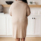 Bundled Beauty Turtleneck Sweater Dress