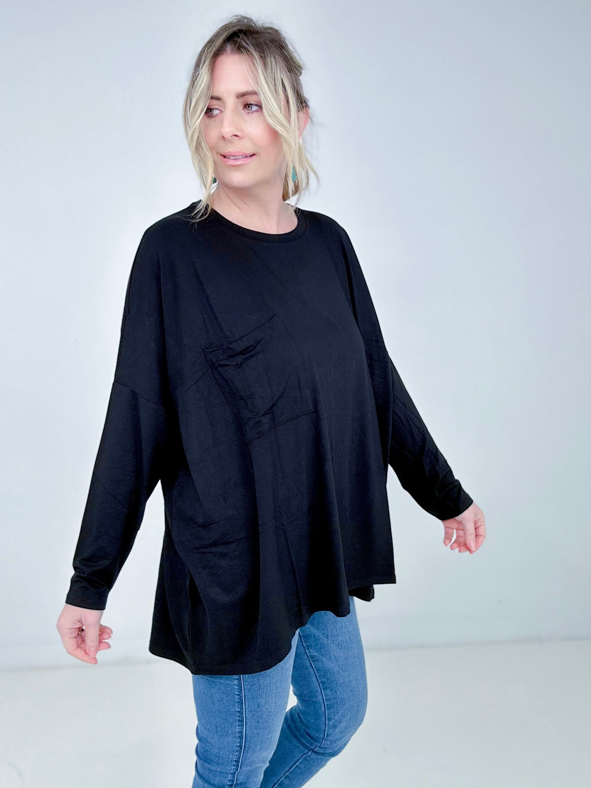 Luxe Oversized Flow Top