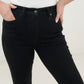 Judy Blue Garment Dyed Black Tummy Control