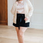 Wrapped in Velvet Shorts