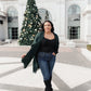 Lumber Jill Wrap in Black/Green
