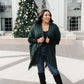 Lumber Jill Wrap in Black/Green