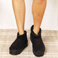 Legend Women's Fleece Lined Chunky Platform Mini Boots