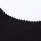 "Addy" Lace Trim Long Sleeve Button Up Henley Top