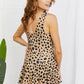Marina West Swim Clear Waters Swim Dress in Leopard