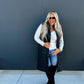 PREORDER: Kendall Long Puffer Vest in Four Colors