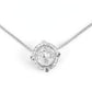 Melania Clara Matte Greek Goddess Medallion Pendant Necklace