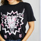 mineB Full Size Graphic Round Neck Tee Shirt