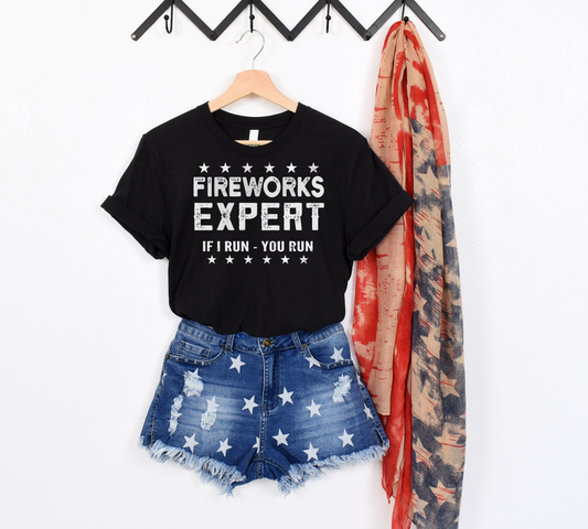 PREORDER: Fireworks Expert Graphic Tee