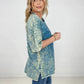 Acid Wash Boyfriend Top
