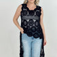 Vintage Crochet Sleeveless Top - Multiple colors