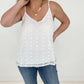 Swiss Dot Adjustable Strap Cami