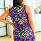 PREORDER: Sleeveless Pajamas in Neon Leopard