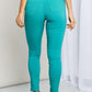 YMI Hyper-Stretch Mid-Rise Skinnies in Sea Green