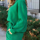 Take Me Away Textured Long Sleeve Top and Pants Set - 6 Colors