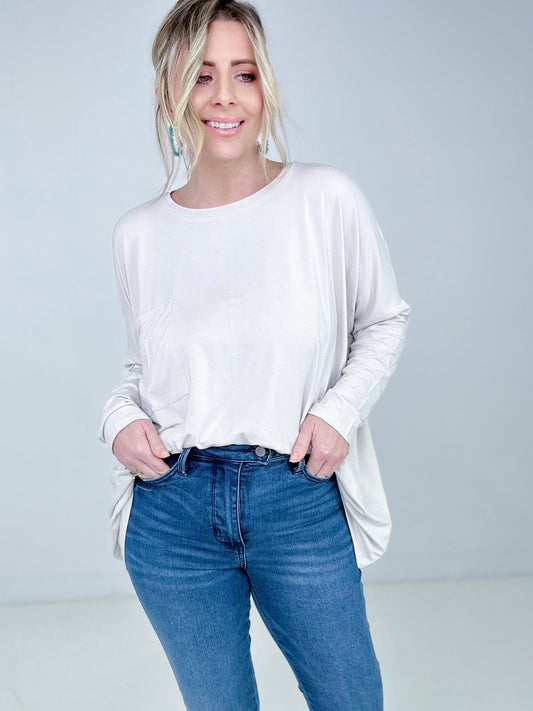 Luxe Oversized Flow Top
