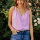Lace Bonbon Bodysuit in Lavender