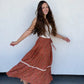 PREORDER: Hippie Chic Skirt In Three Colors