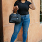 Perfect Tuck Bodysuit in Black