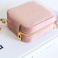 Kept and Carried Velvet Jewlery Box in Mauve