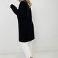 Nora Mockneck Front Slit Sweater