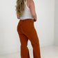 Judy Blue Auburn Garment Dyed Wide Leg