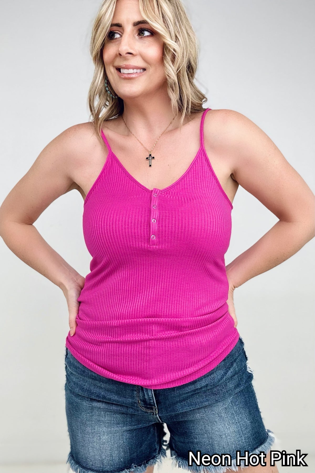 All Day Ribbed Cami - Multiple Colors