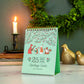 Gift: Christmas Carols Calendar