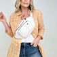 Spring Button Down Plaid Shirt
