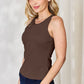 Basic Round Neck Racerback Tank