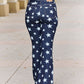 Judy Blue High Waist Star Print Flare Jeans