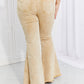 Color Theory Flip Side Fray Hem Bell Bottom Jeans in Yellow