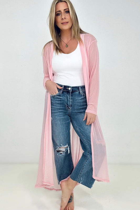 Eden Mesh Duster Kimono