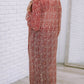 Leopard Tie Waist Flounce Sleeve Cover Up