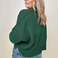 Mags Side Slit Cropped Sweater