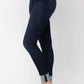Judy Blue Mid-Rise Cuffed Skinny Long/Tall Jeans