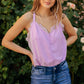 Lace Bonbon Bodysuit in Lavender