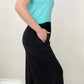 Smocked Waistband Wide Leg Pants - 2 colors