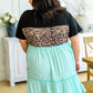 PREORDER: Tiered Leopard Dress in Three Colors