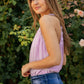 Lace Bonbon Bodysuit in Lavender