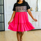 PREORDER: Tiered Leopard Dress in Three Colors