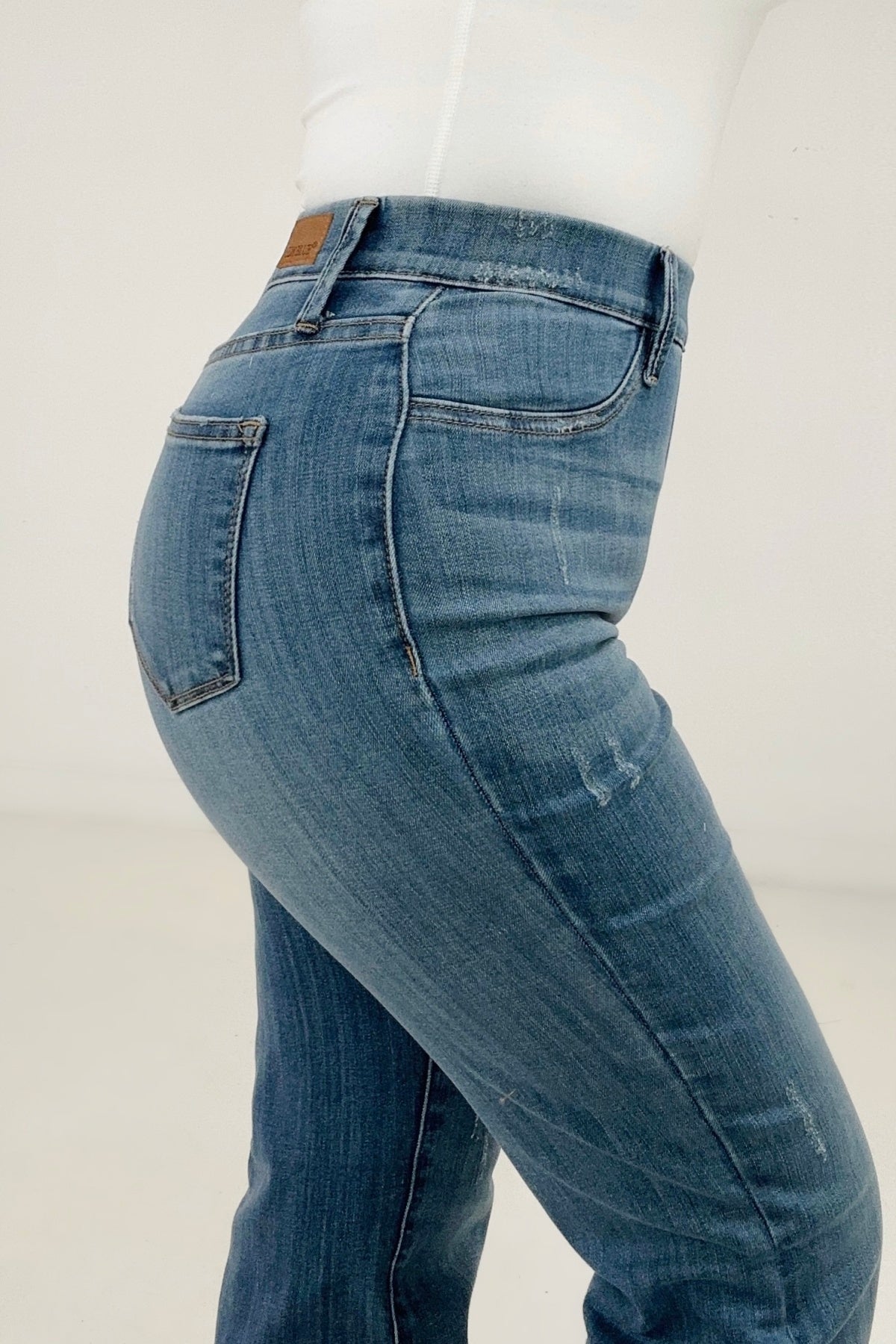 Judy Blue Pull On Slim Bootcut Jeans