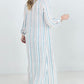 Wind in my hair Button Down Maxi Dress