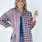 Mixed Plaid Shirt